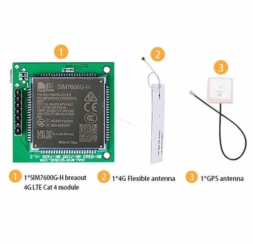 Scheda breakout lte cat4 - breakout,