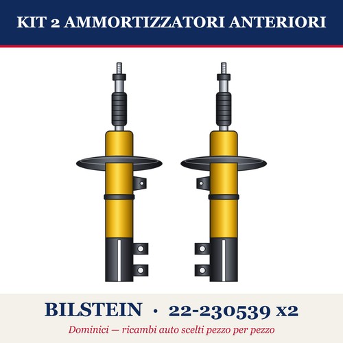 Kit ammortizzatori anteriori - kit,