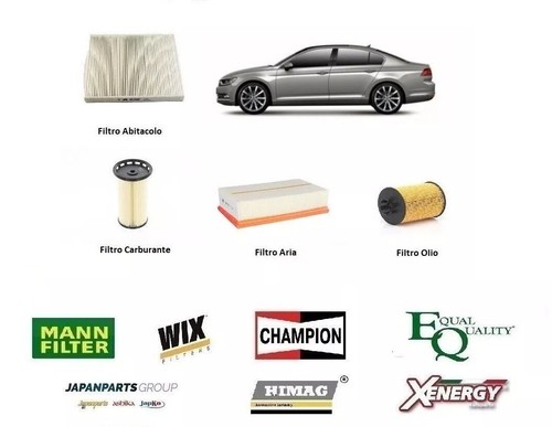 Kit tagliando per passat b8 - tagliando, vw